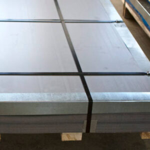 Galvanized steel sheets in packs, in stock