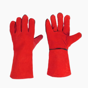 Guante Soldador Rojo