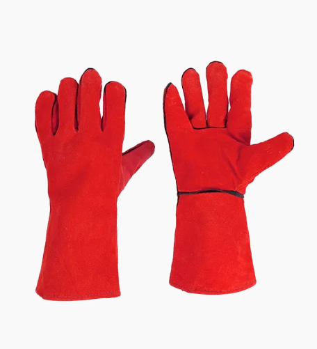 Guante Soldador Rojo