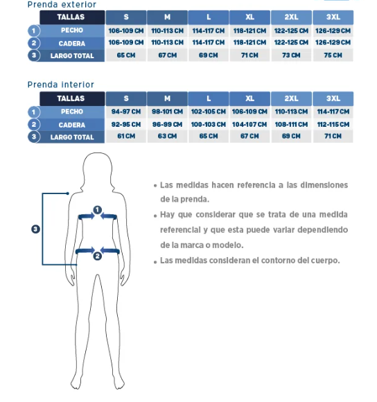 CHAQUETA 3 EN 1 BASIC M/L MUJER - Imagen 7